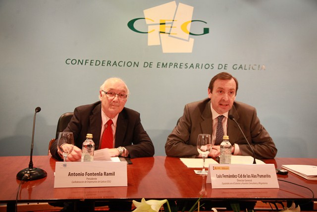 Clausura de las Jornadas por don Luis Fernández-Cid, Director General de Asuntos Consulares del Ministerio de Asuntos Exteriores de España