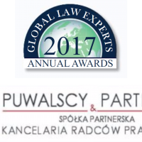 Premio de la Global Law Experts a nuestros colegas de Puwalscy Partners-2